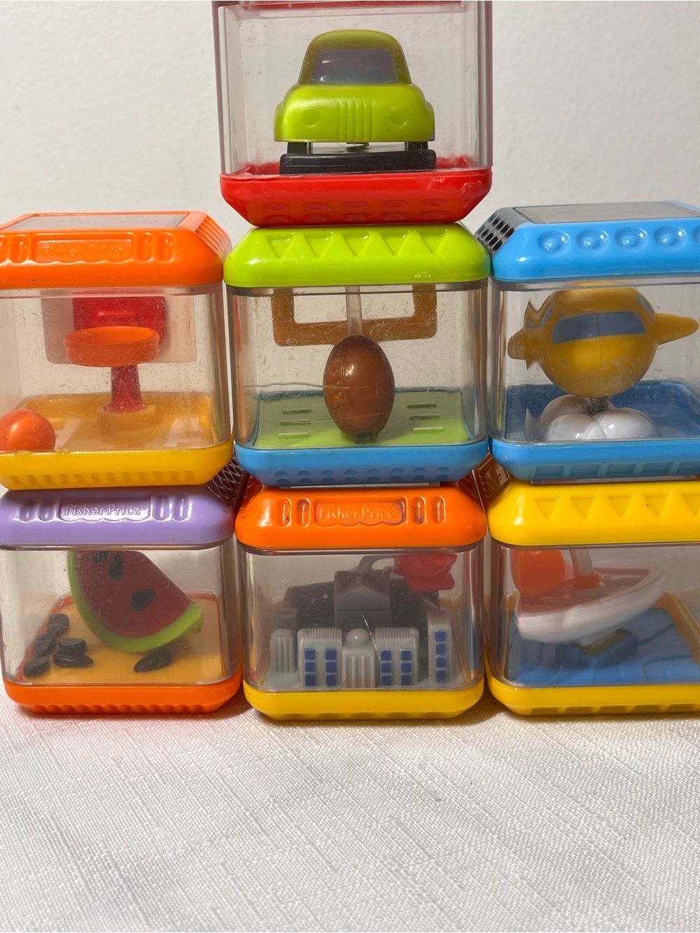 Fisher-Price Colorful Stacking Discovery Cubes
Vintage 2000 - Picture 2 of 10